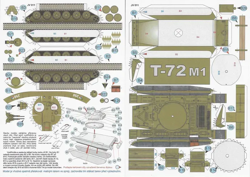 Bojový tank T-72 M1